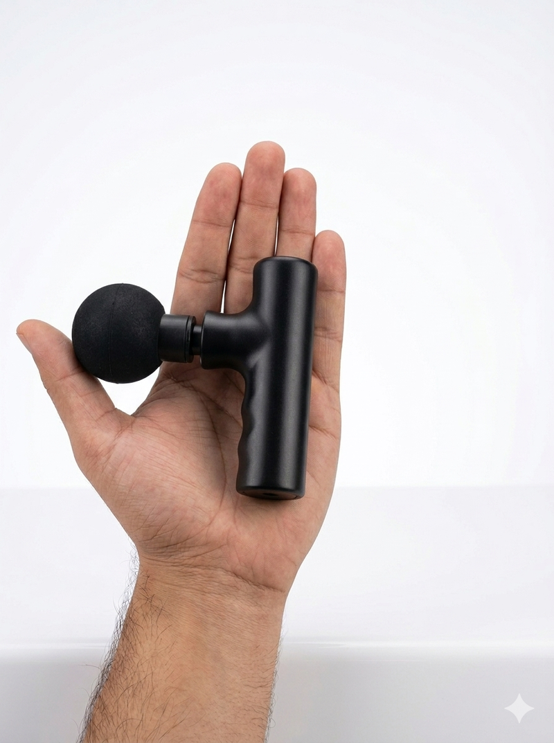 Portable Mini Massage Gun | Deep Muscle Relaxer for Gym & Home | Rechargeable Percussion Massager